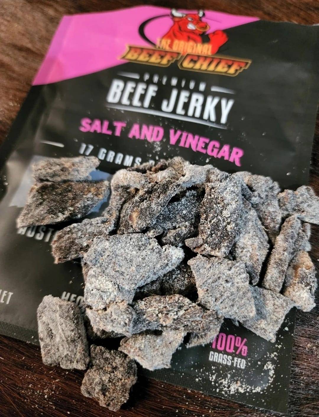 salt and vinegar beef jerky