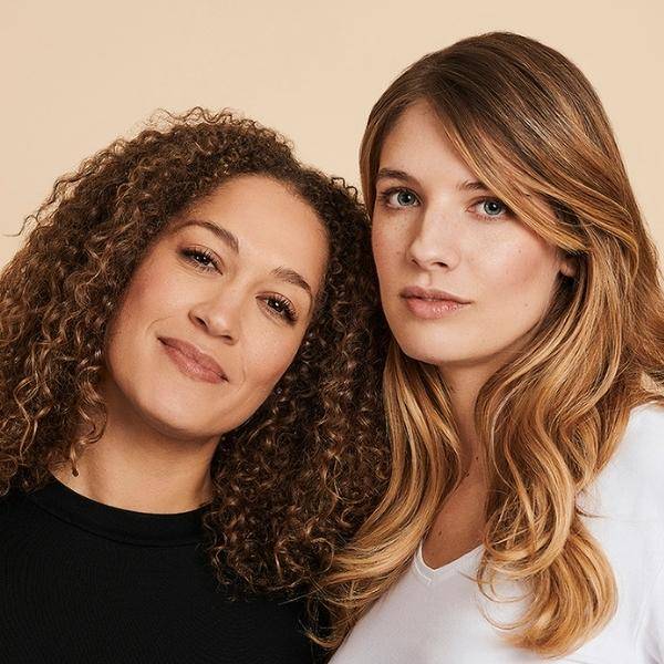 Two models in their 30s & 40s, with radiant healthy skin