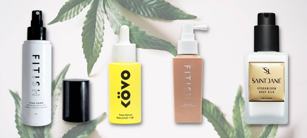 Learn about the top benefits of cbd in skincare and hair care products