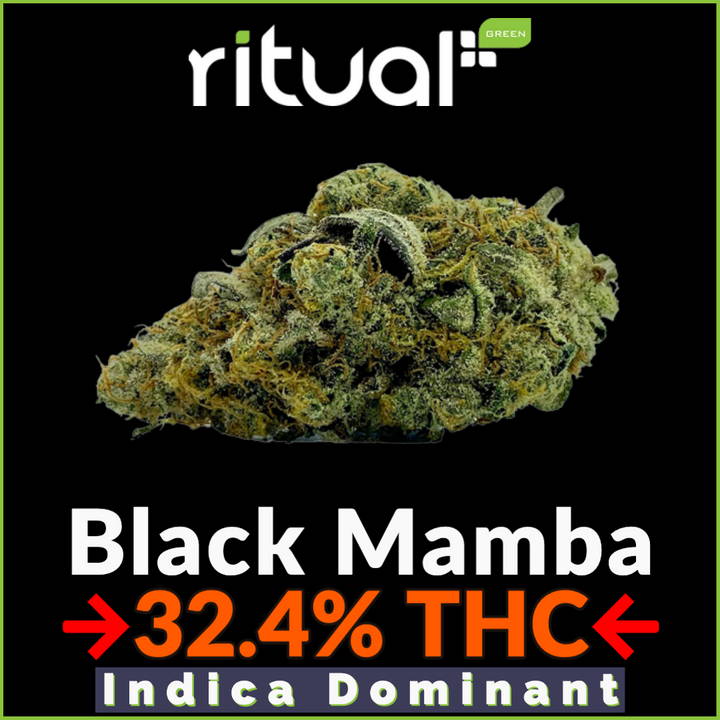 Black Mamba by RITUAL GREENS | Jupiter Cannabis Winnipeg