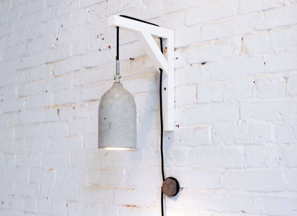 16 DIY Concrete Lamp Tutorials - Makely