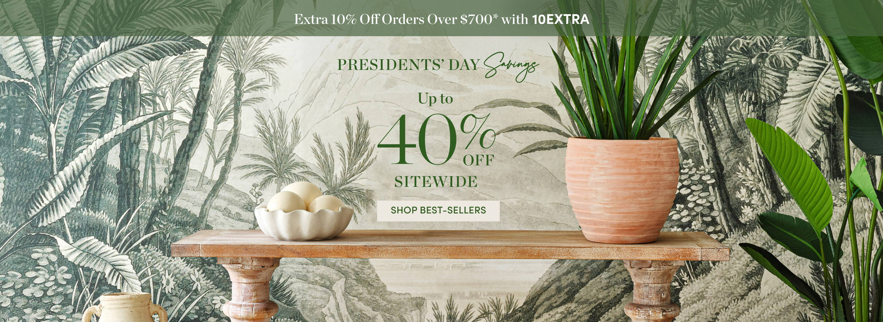 Presidents' Day Savings Up to 40% Off Sitewide Shop Best-Sellers