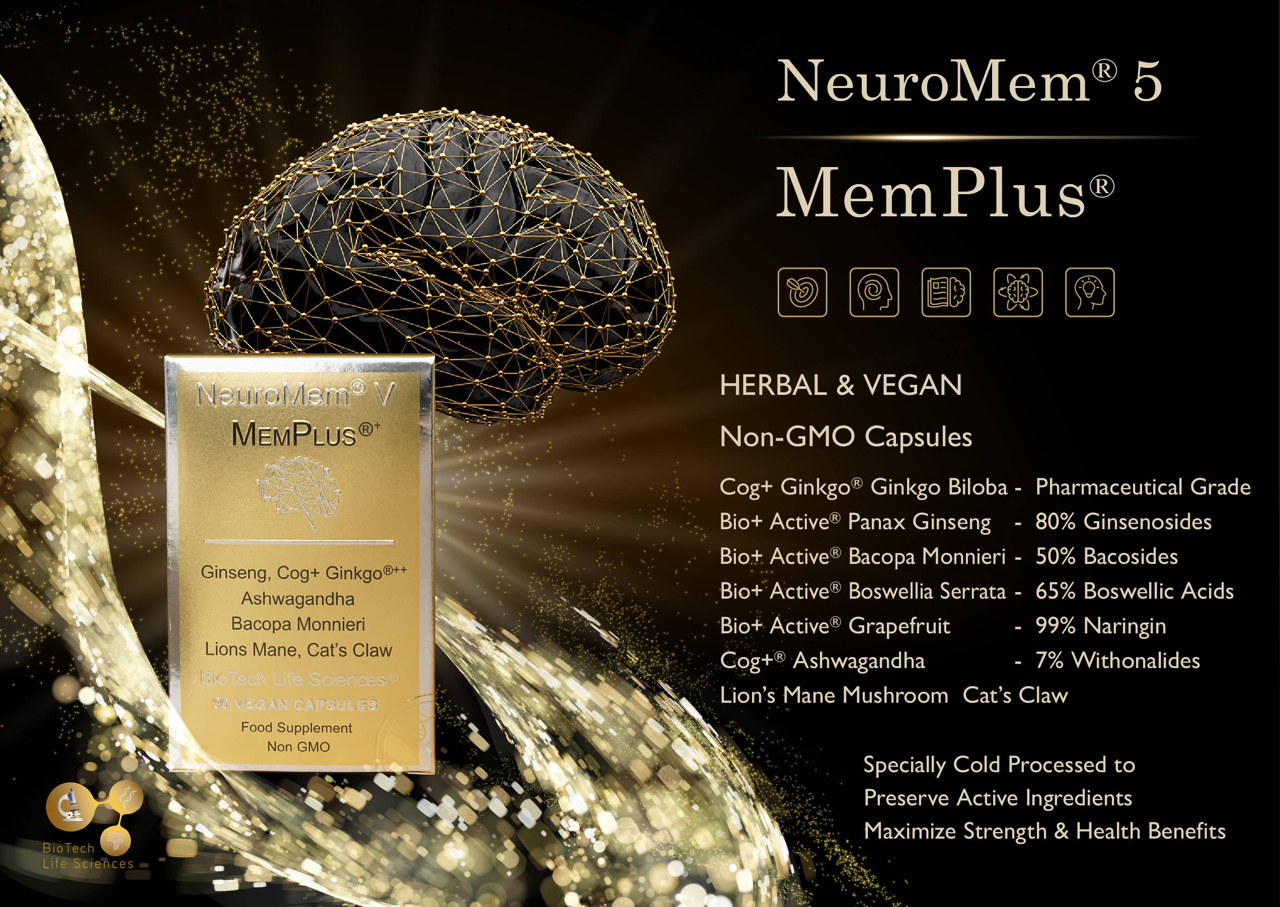 NeuroMem 5 Ingredients