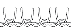 Hand-Loomed construction icon