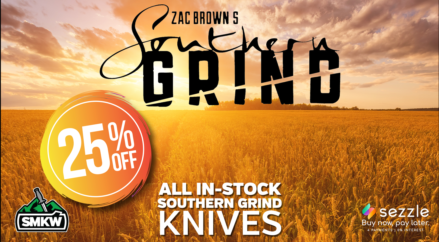 25% Off in-stock Southern Grind Knives