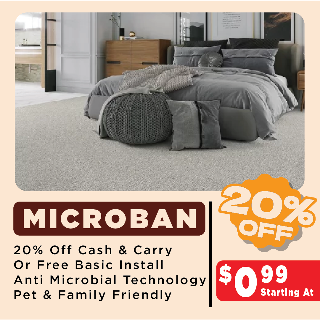 Microban 20% Off Cash & Carry