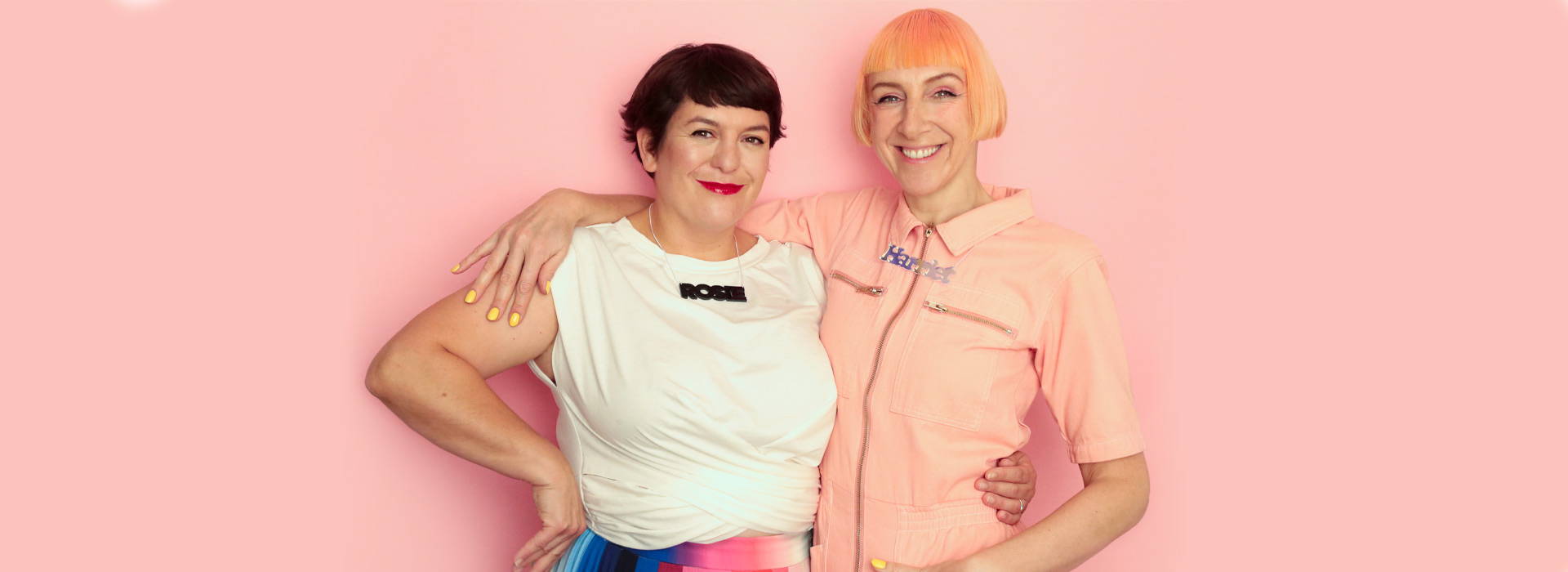 Rosie and Harriet, Tatty Devine Co-Founders