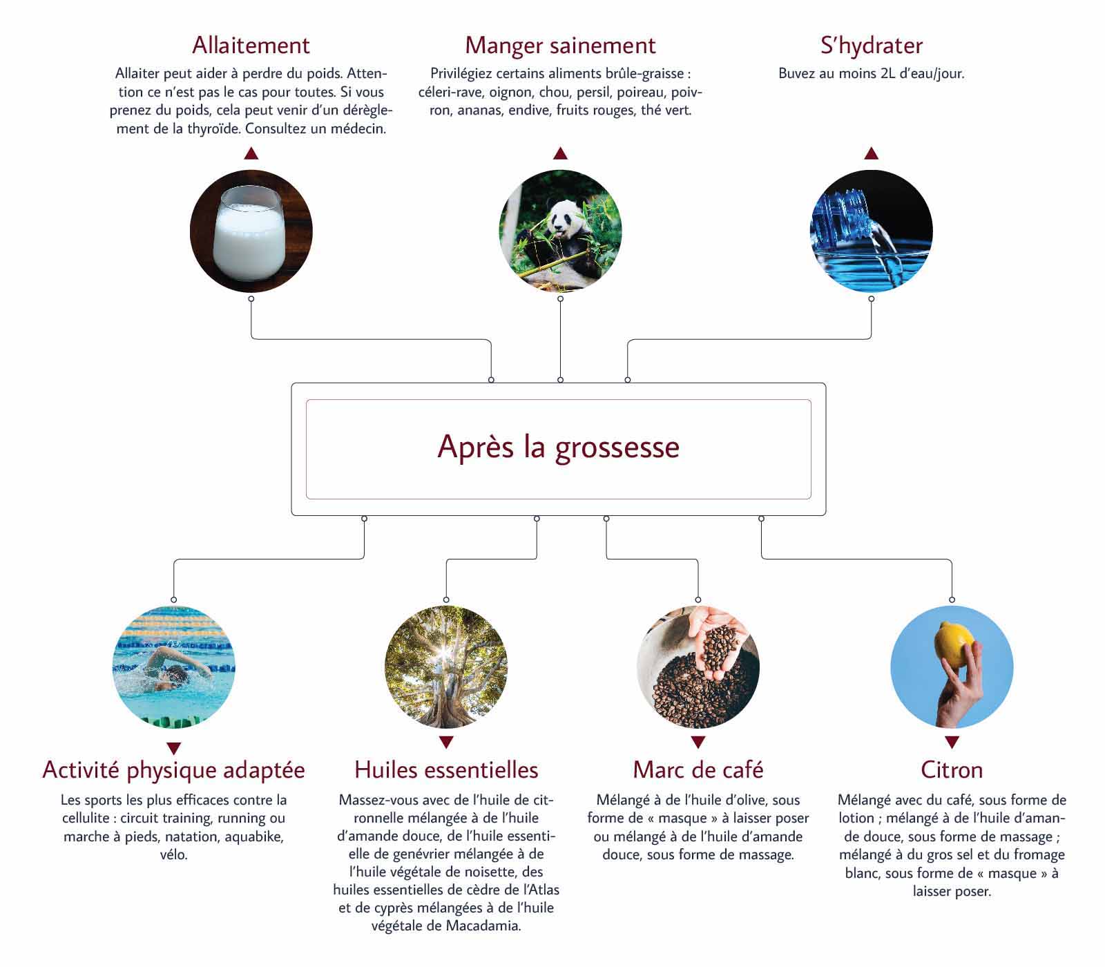 cellulite après la grossesse