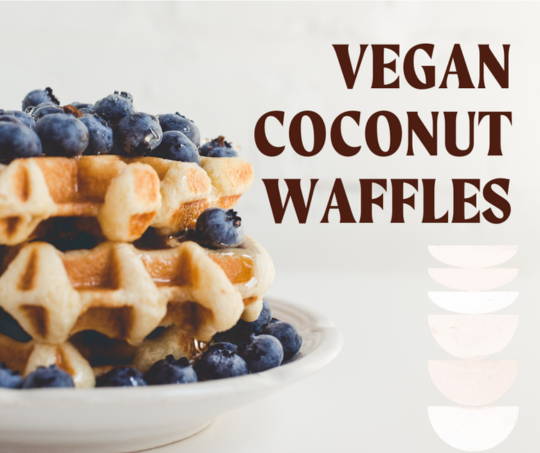 Vegan Coconut Waffles