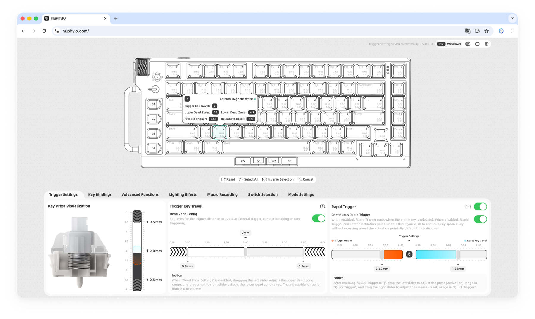 Interface do NuPhyIO