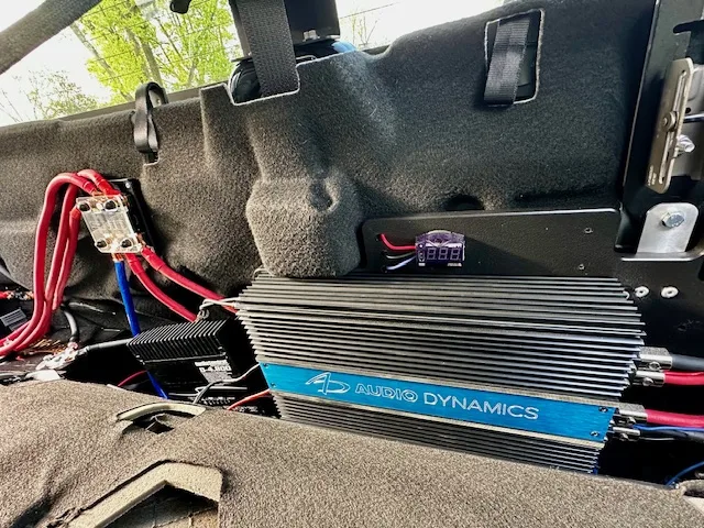Maurice's 2025 Ford F150 Conductor's Special 244K air system and horn install detail photo 4