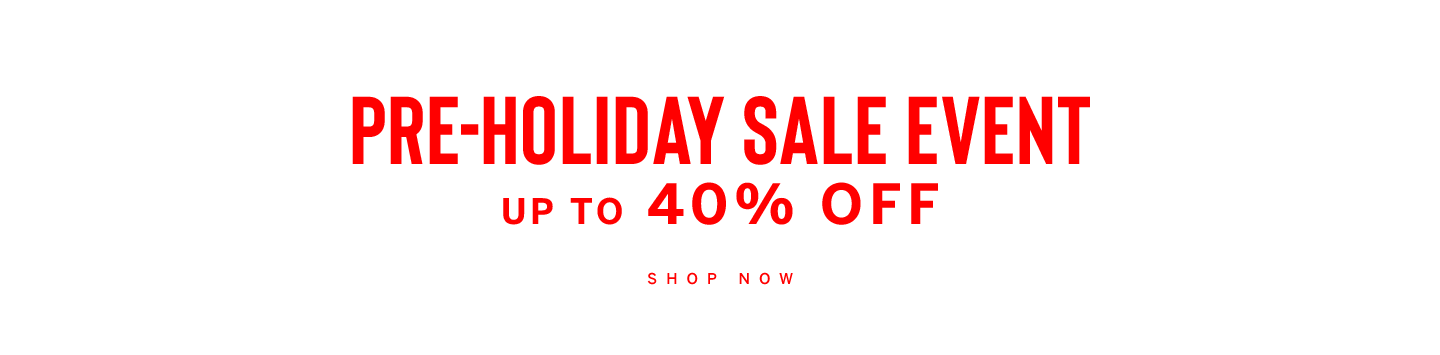 Pre-Holiday Sale Event