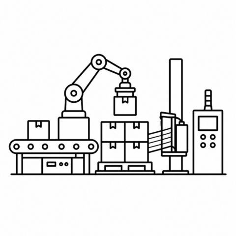 Custom end of line automation conveyor systems