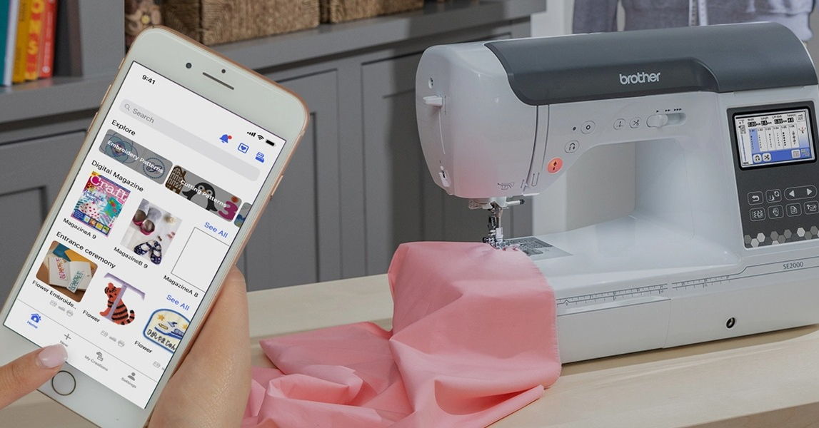 Brother SE2000 Sewing and Embroidery Machine Artspira