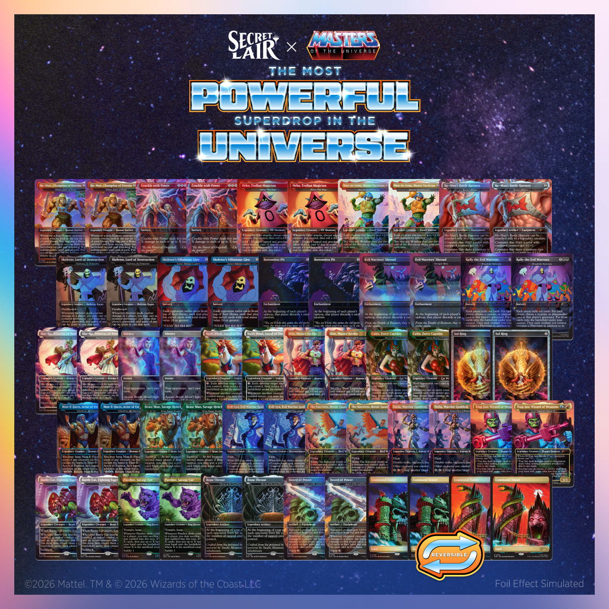 what is the future of mtg - A colorful display of action figures from 