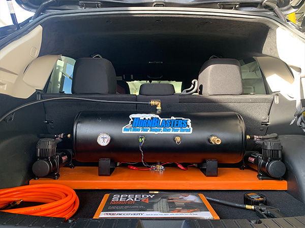 Byron's 2016 Subaru Crosstrek Train Horn Kit
