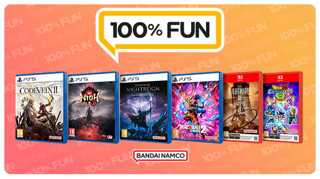 Promo Bandai 100% fun