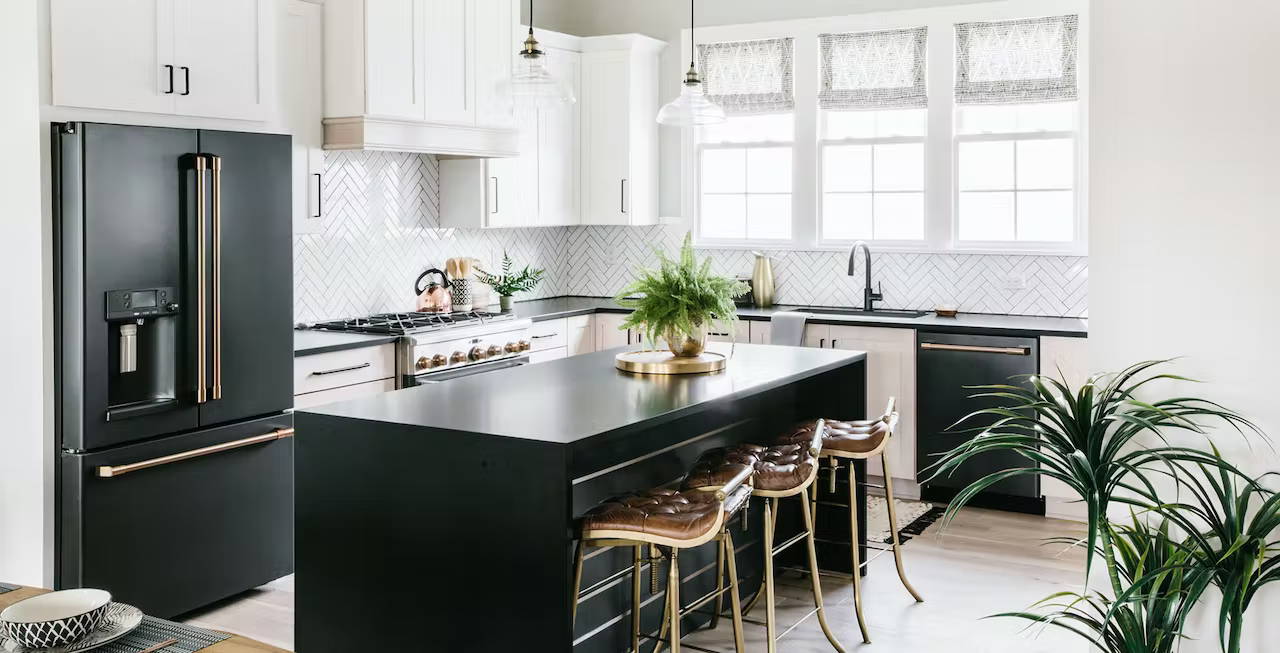 Matte Black Color Trend - Matte Black Kitchen Appliances