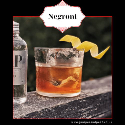 How to make a Negroni cocktail