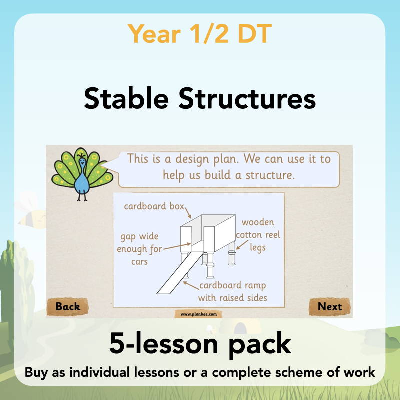 Year 2 Curriculum - Stable Structures