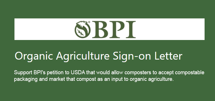 BPI Organic Agriculture Sign-on Letter