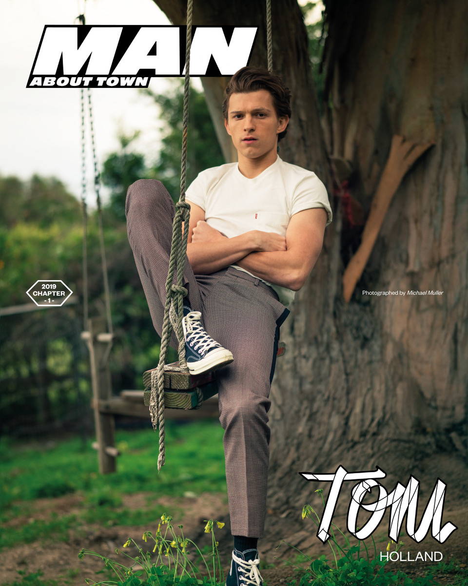 Tom Holland AKA Spider-Man on Man About Town