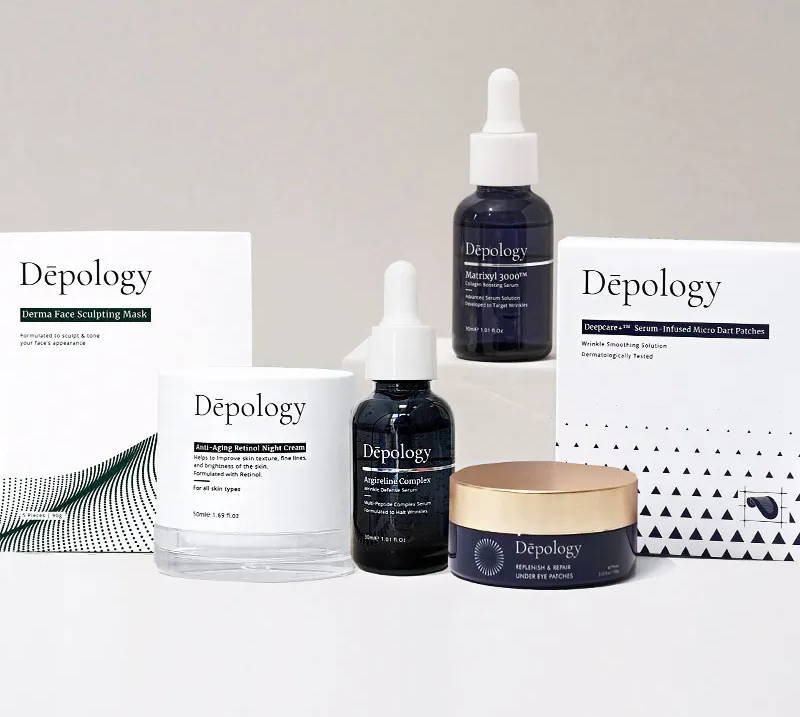 Depology Collection of Anti Aging Products