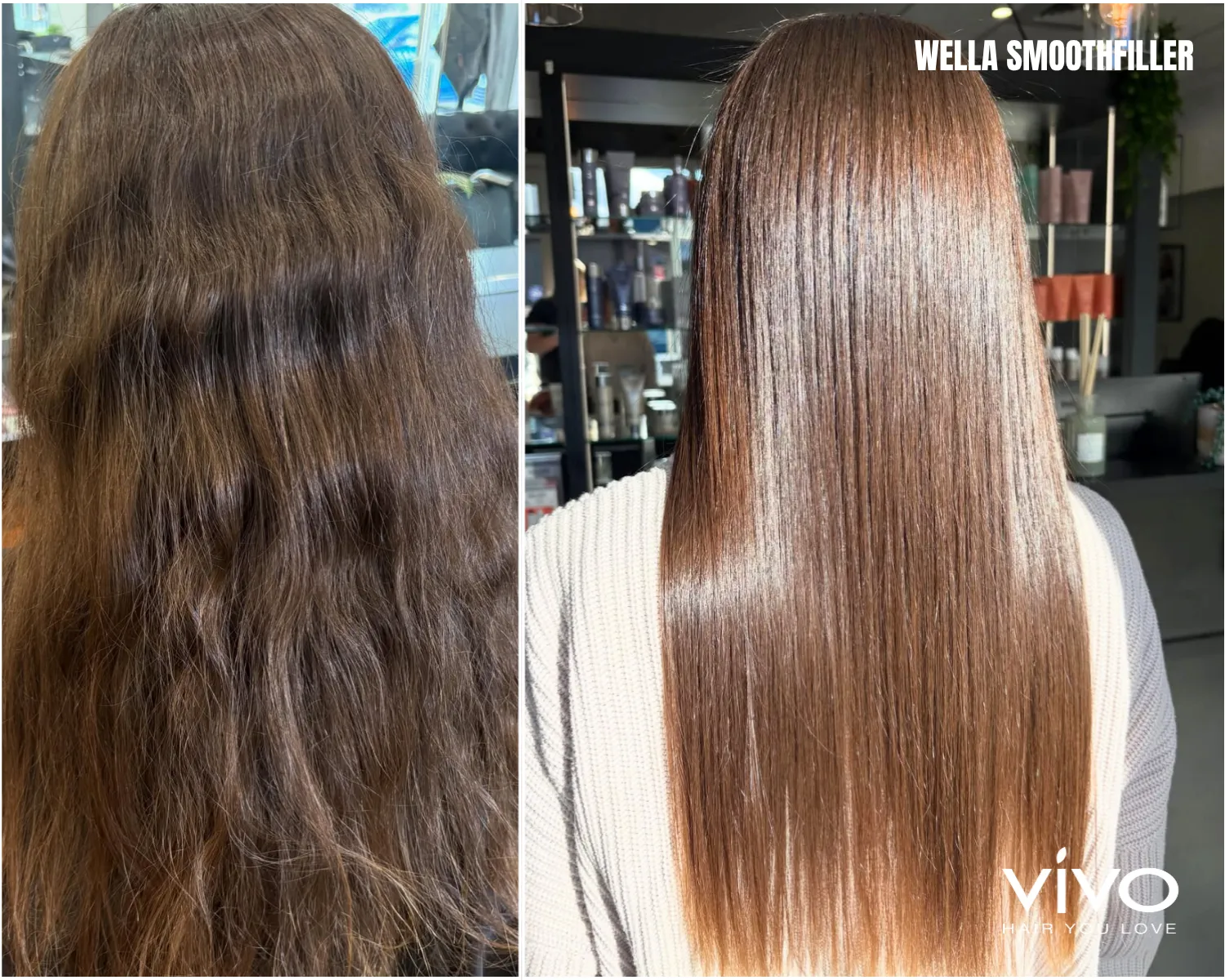 Wella Smoothfiller Beofre & After by Vivo Stylists