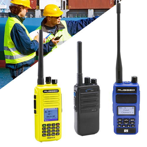 Industrial - Commercial 2-Way Handheld Radios