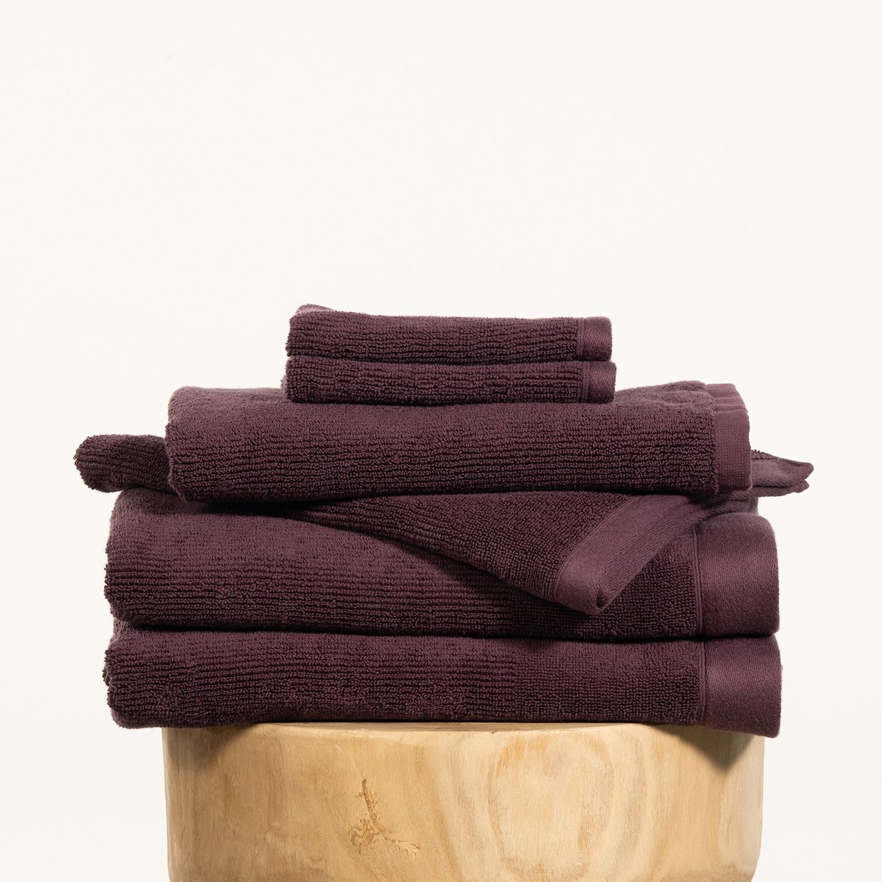 Siena Deep Plum Towels