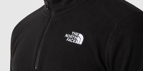 The North Face men's 100 Glacier fleece jacket.