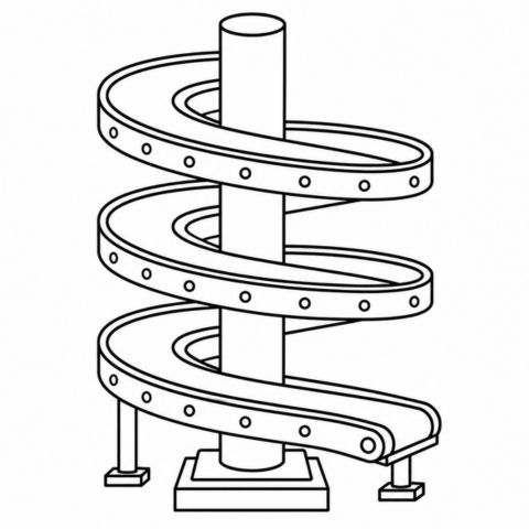 Spiral Conveyor belts icon