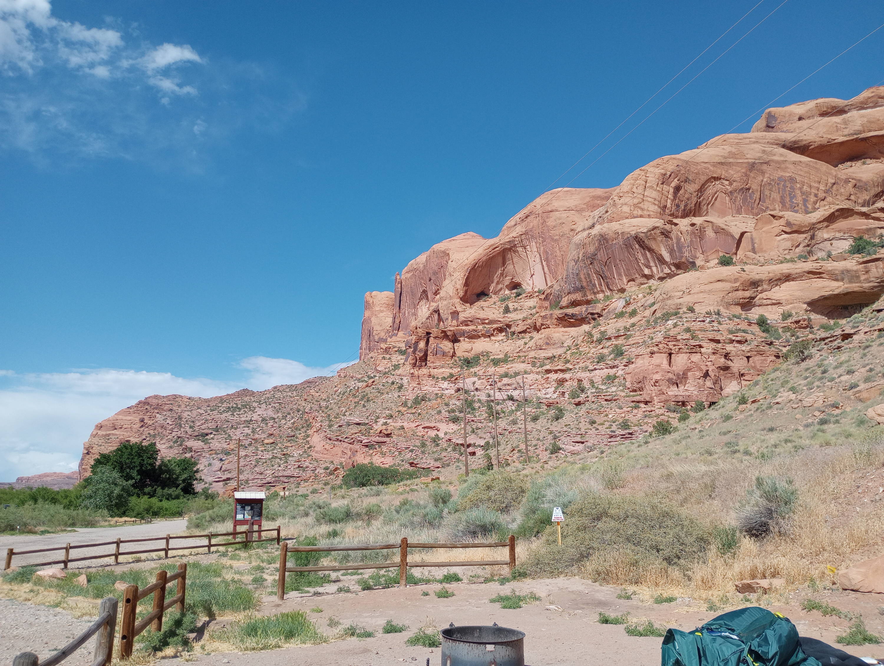 Kings Bottom Campground - Rock formations