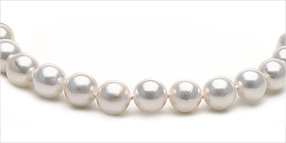 REAL 7-8MM NATURAL WHITE AKOYA CULTURED PEARL ROUNDEL LOOSE BEADS 15" AA 