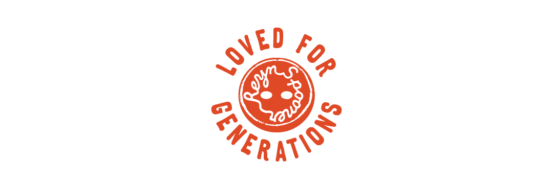 Logo featuring a sun with the text 