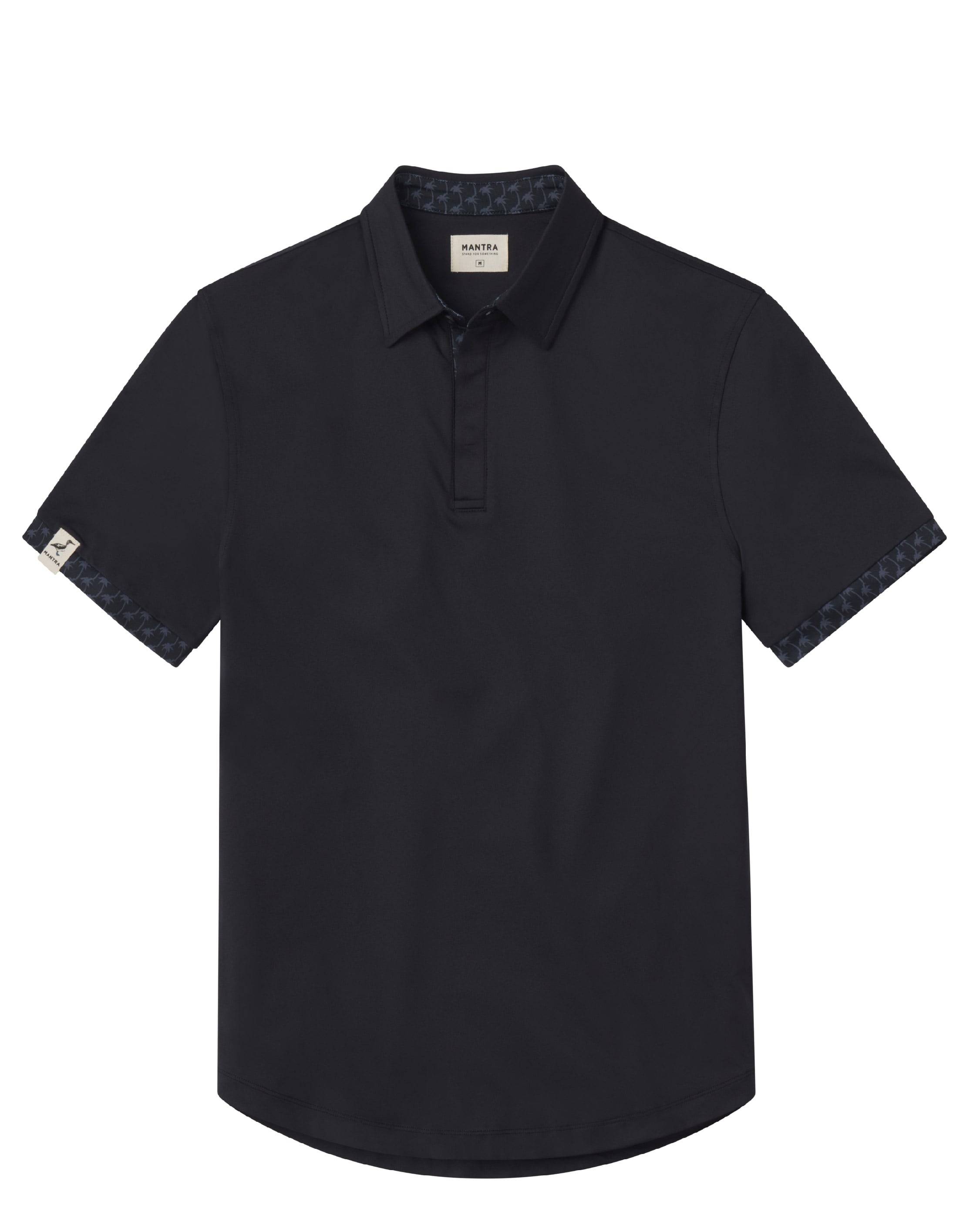 CATALYST POLO - POINT COLLAR - PALM CONTRAST color selector