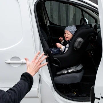 Minikid Core in a Van