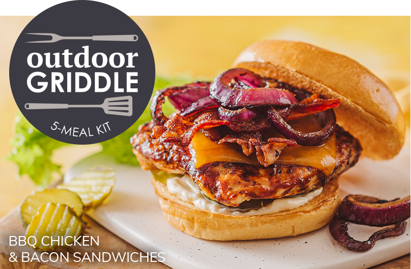 outdoor griddle 5-meal kit