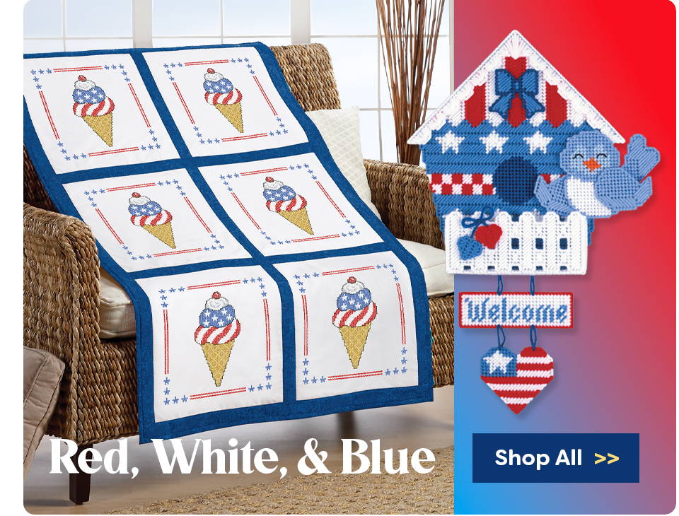 Red, White & Blue Shop All Projects