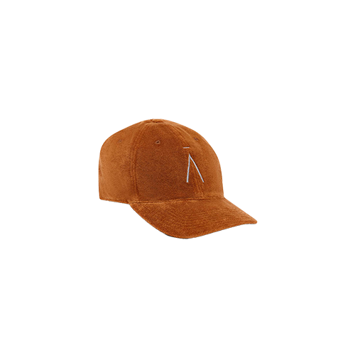 A Logo Towelling Cap - Rust