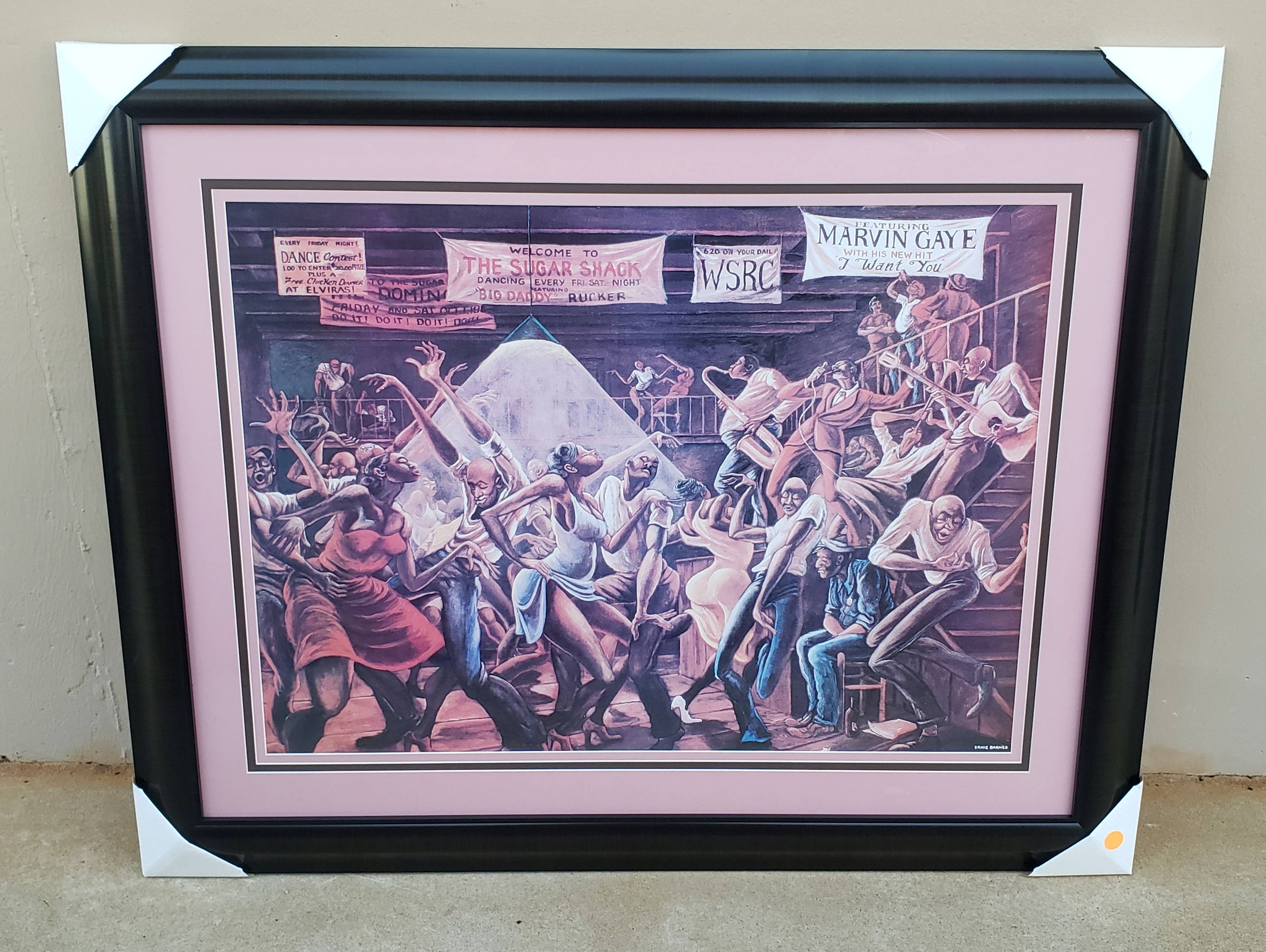 Sugar Shack by Ernie Barnes