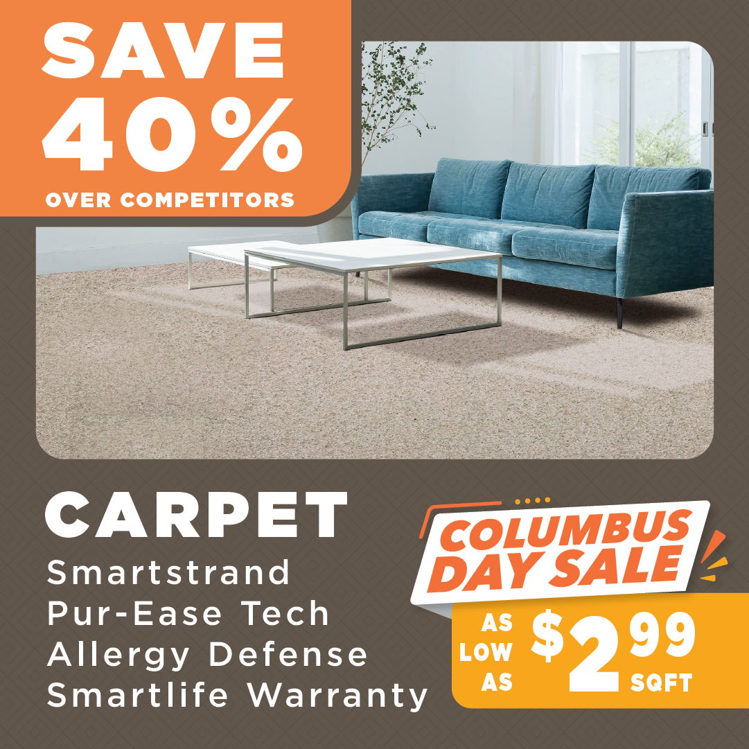 Smartstrand Carpet Columbus Day Sale