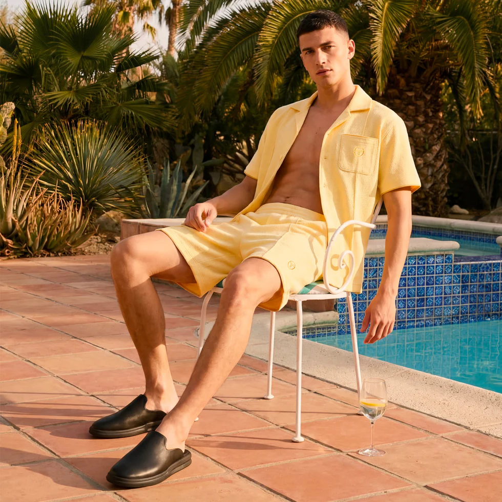 Heatwave Uniform Cabana Sets near the pool