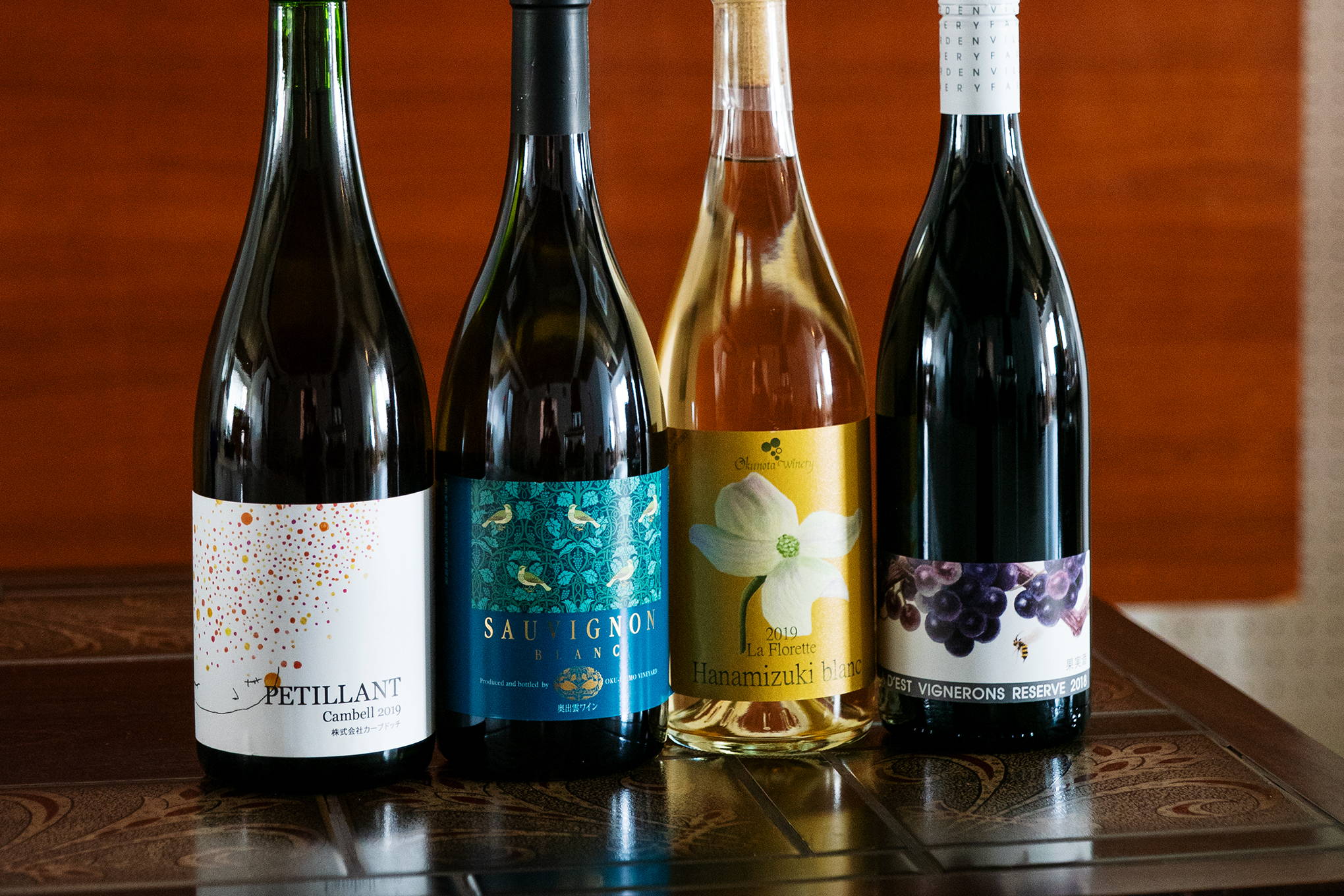 日本ワインを愛する醸造担当・須合さんが、自社以外で選んだのはこの4本。