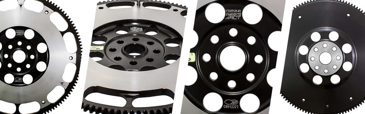 Photo collage of flywheels for off-road vehicles.