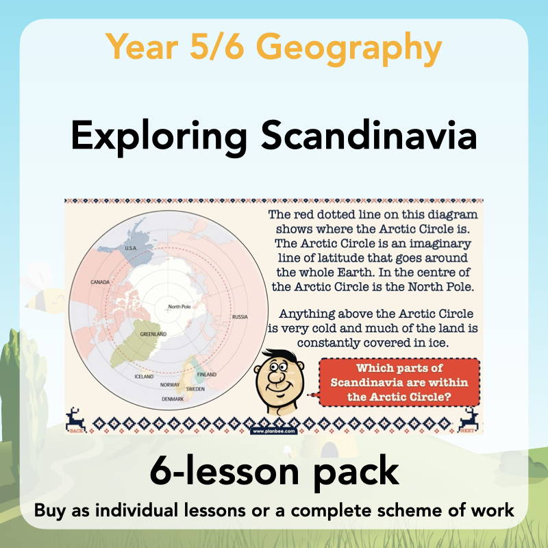 Exploring Scandinavia KS2 Geography Lessons