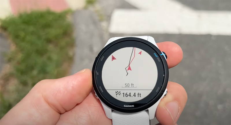 How to Use Back to Start and Navigation a Garmin Watch — PlayBetter