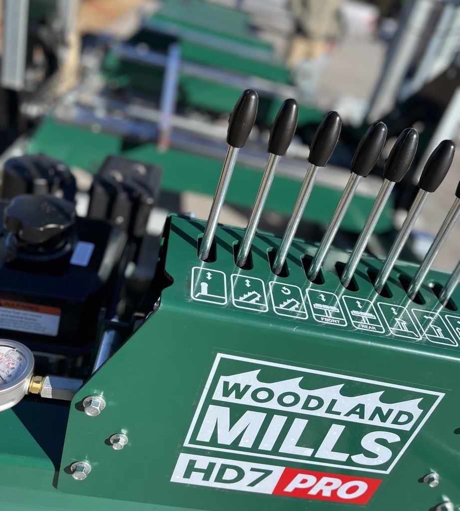 Control panel of Woodland Mills HD7 Pro equipment.