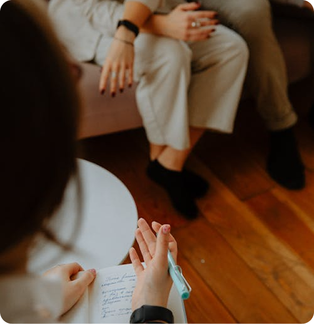 Harmony physical therapist helping a patient