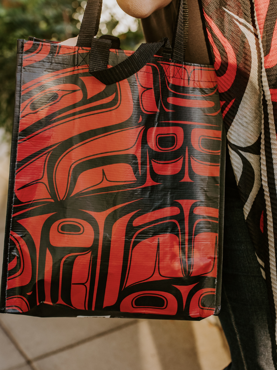 In Spirit Large Eco Bag by Corey W. Moraes